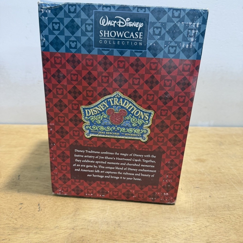 Jim Shore Disney Traditions Minnie's Christmas Cheer Figurine 4005625 Boxed 8in - Picture 9 of 11